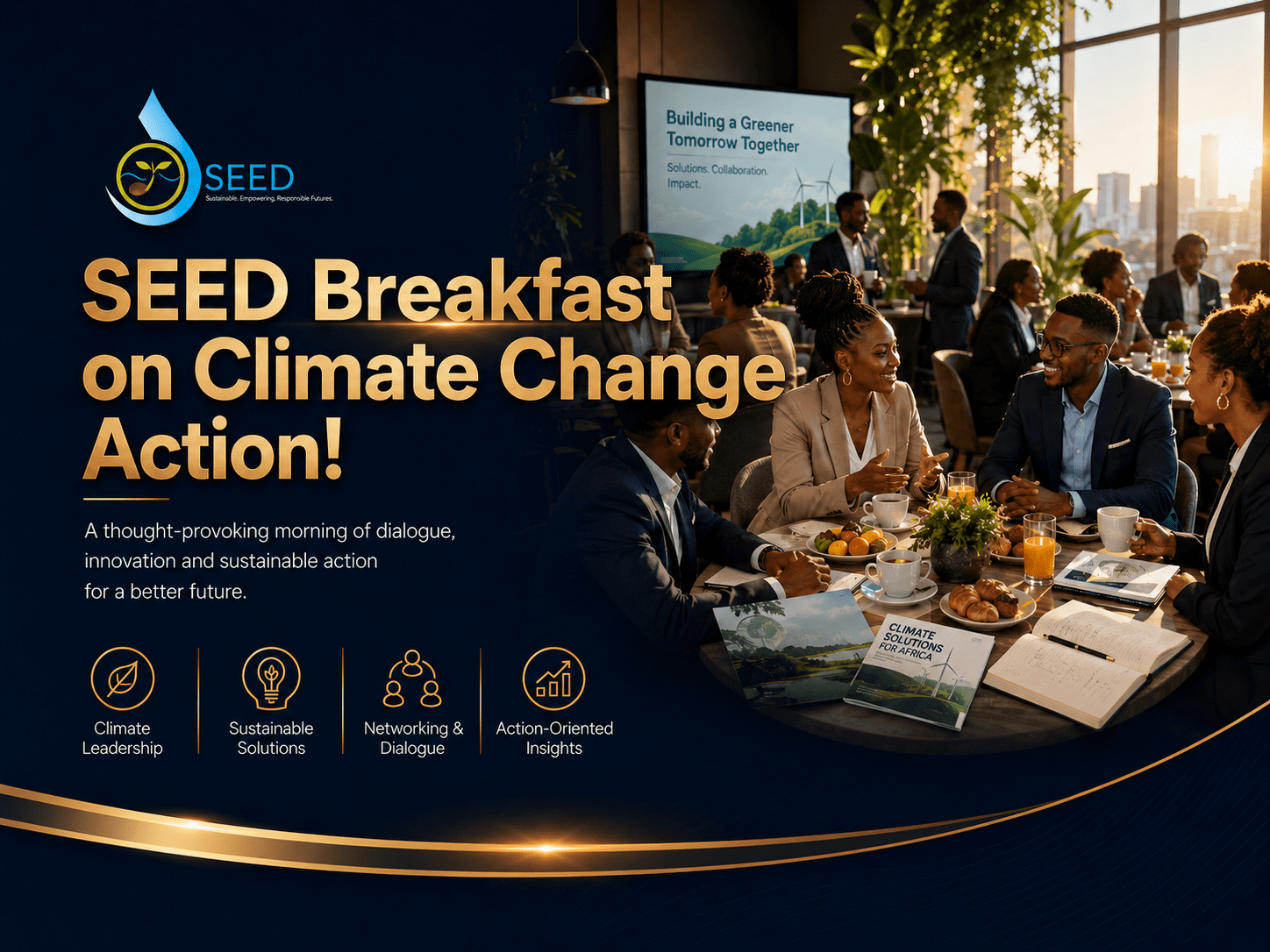 SEED Breakfast on Climate Change Action!